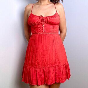 Urban Outfitters Orange Mini Dress